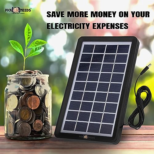 Pick Ur Needs Solar Panel 9V 3W Solar Board Waterproof 93% Light Transmittance Poly Silicon Solar Cell 9 Volt Monocrystalline Solar Panel - Image 4