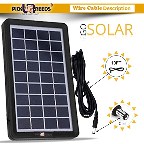 Pick Ur Needs Solar Panel 9V 3W Solar Board Waterproof 93% Light Transmittance Poly Silicon Solar Cell 9 Volt Monocrystalline Solar Panel - Image 2