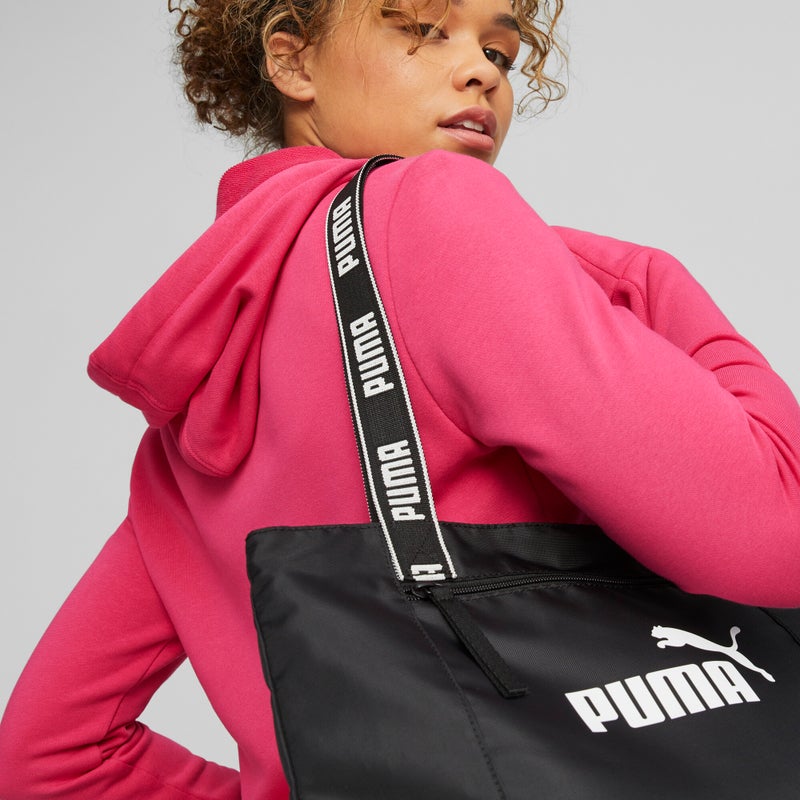 PUMA Core Base Womens Black Shopper Bag - Image 4