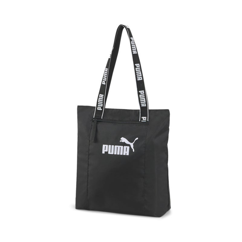 PUMA Core Base Womens Black Shopper Bag - Image 1