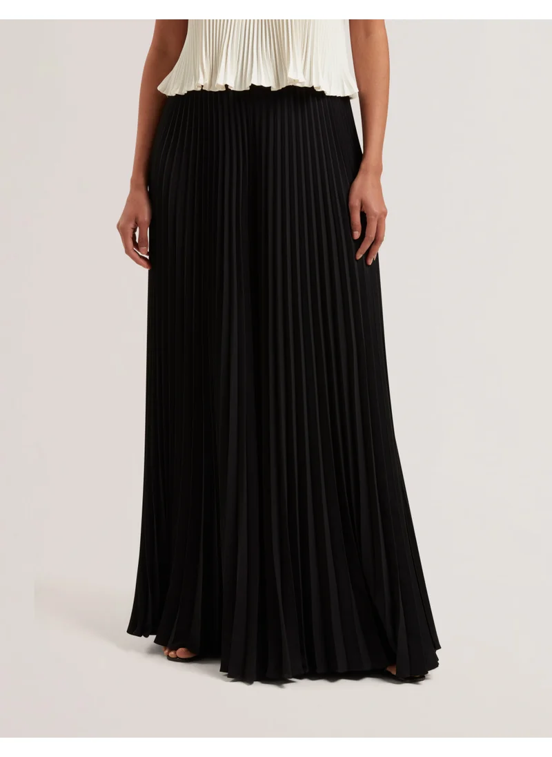 تيد بيكر Pleated Wide Leg Pants