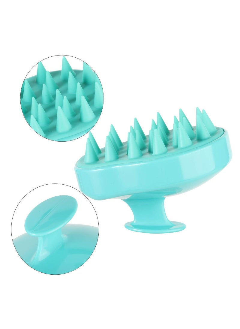 ORiTi Silicone Hair Scalp Massager Shampoo Brush Dandruff Cleaning Brush Scalp Scrubber for Washing Hair  - Image 3