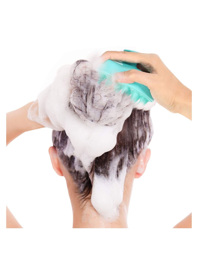 ORiTi Silicone Hair Scalp Massager Shampoo Brush Dandruff Cleaning Brush Scalp Scrubber for Washing Hair  - Image 4