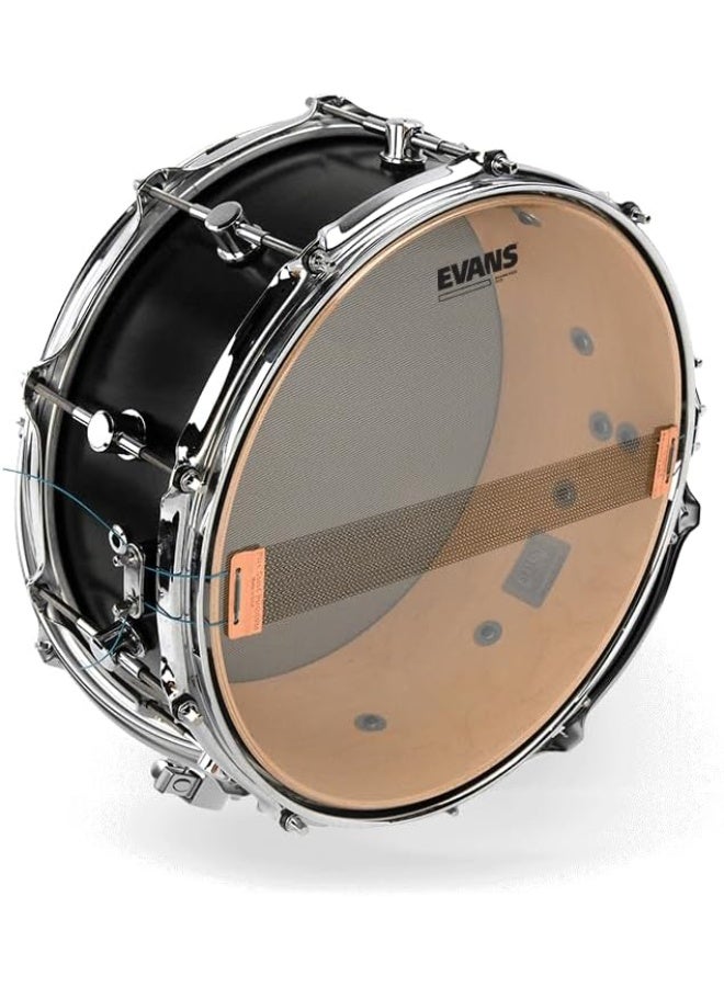Evans Clear 500 Snare Side Drum Head - Single Ply 5mil Film Drumhead - Ideal for Deep Drums or Heavy Rock - 14 Inch - Image 2