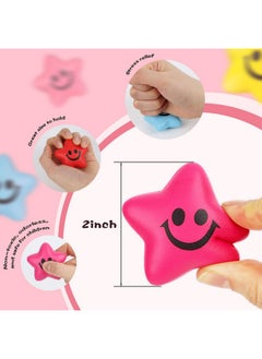 32Pcs Stress Balls For Kids, 2Inch Mini Foam Smile Ball Star Smile Face Stress Balls Colorful Foam Squeeze Balls Fidget Sensory Classroom Prizes - pzsku/ZB20C170EC45CD56B922AZ/45/_/1732774036/bc93d17b-66b9-4e7c-9270-22a58517ca6c