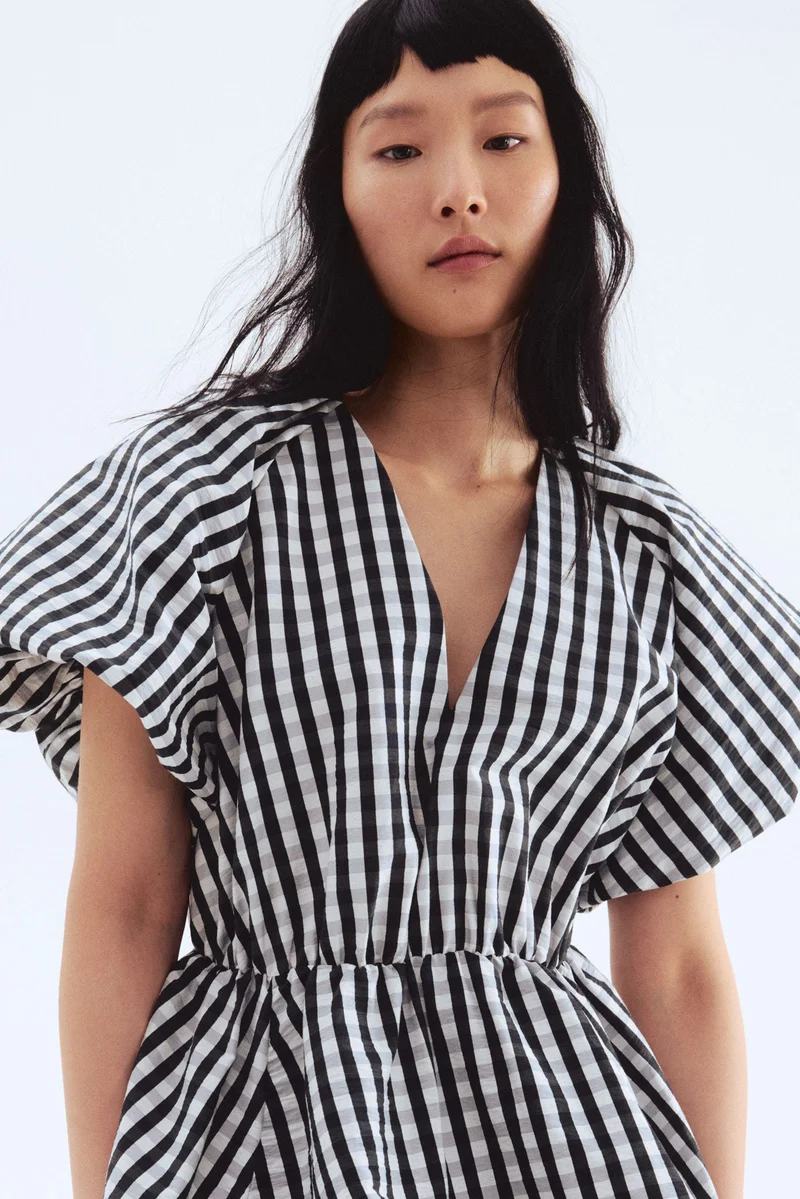H&M Bubble-hem dress