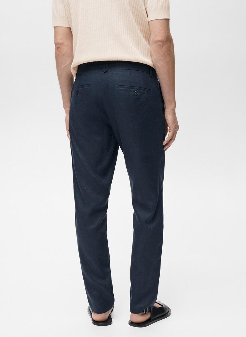 Mango Man Casual Slim-Fit Pants  - Image 2