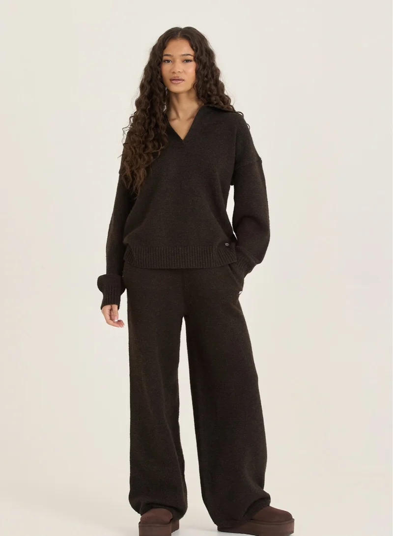 LOOM ARCHIVES LOOM Knit Straight Leg Trouser