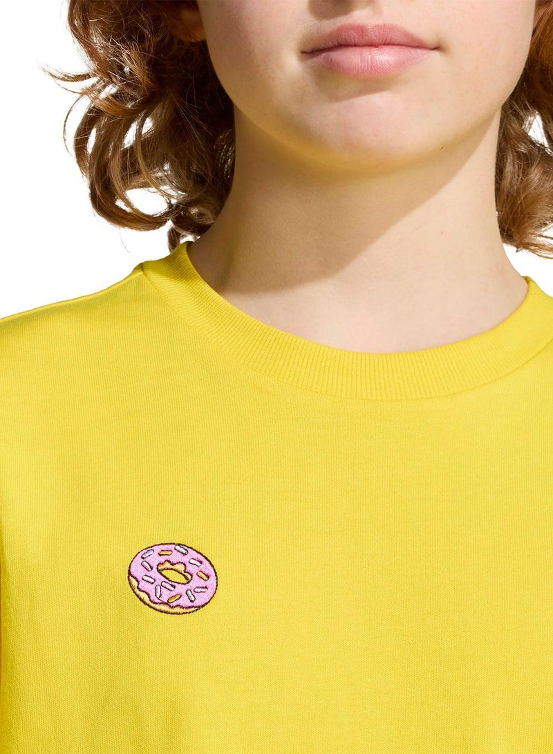 adidas تي شيرت تدريب أصفر    للأطفال من - سنوات - Image 3