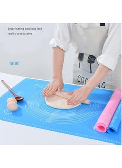 Lemon Baking Mat Non-Stick Silicon Rolling Pastry Mat, 50 * 40cm Silicon, for Bake Pizza Cake Pie Crust Mat, With plastic scraper  - Image 5