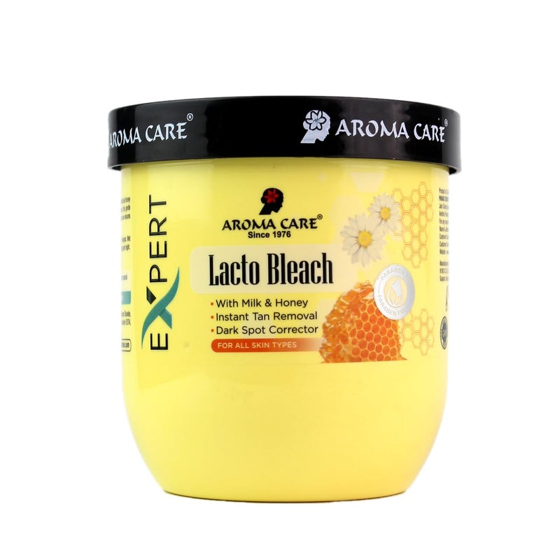Aromacare Aroma Care Lacto Bleach with Milk Honey by Aroma Care Tan Removal Dark Spot Corrector For All Skin Types 400gm - Image 1