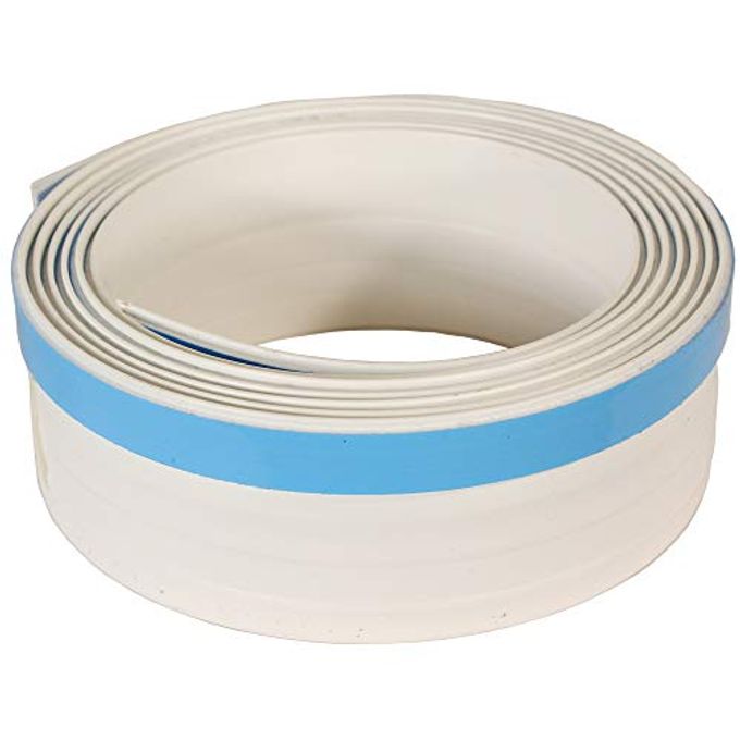 SLIDING GLASS DOOR DRAFT STOPPER ENERGYEFFICIENT WEATHERSTRIPPING FOR SLIDING DOOR PET PANELS DOG AND CAT DOOR COMPATIBLE UNIVERSAL FIT EASY INSTALLATION WHITE 96 LENGTH