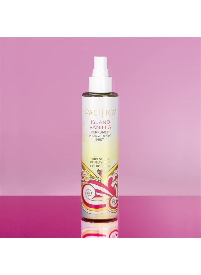 Pacifica - Beauty, Island Vanilla Spray Perfume + Island Vanilla Hair Perfume & Body Spray, Fragrance Sets, Vanilla Notes, Clean Perfume & Fragrance, Vegan + Cruelty Free, Phthalate-Free, Paraben-Free - Image 1