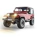 EAZYRC FMS Rochobby 110 RC Crawler Mashigan RC Truck 4x4 RTR RC Car with Foldable Front Windcreen Convertible Top RS Version - Image 3