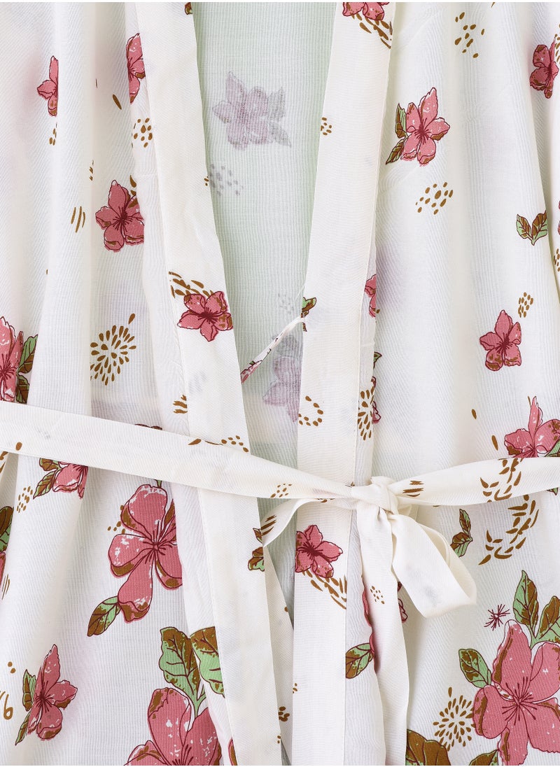 Lacy Dreams WOMENS BEAUTIFUL SATIN ROBE  - Image 3
