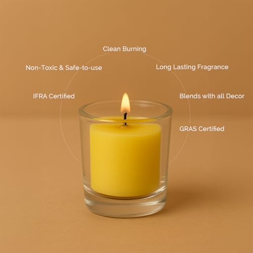 Iris Home Fragrances Scented Votive Candles Refill (Mango Sorbet) - Image 4