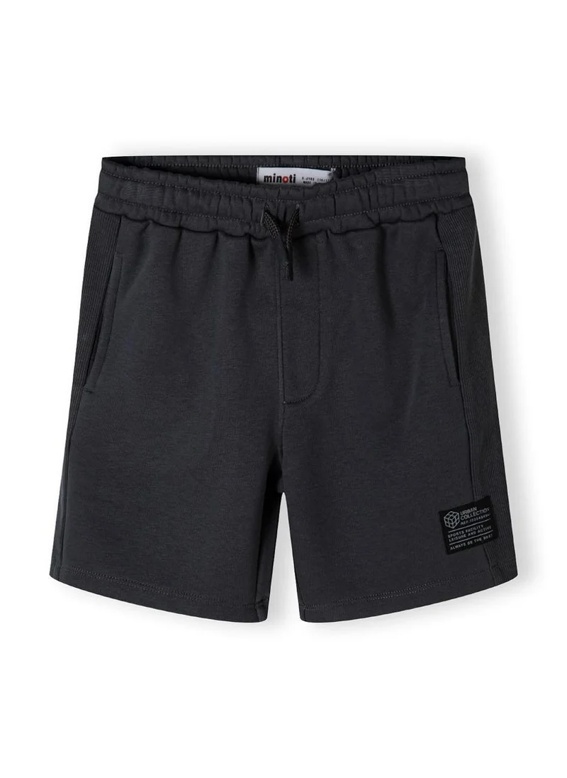 MINOTI Kids Boys Fleece Shorts with Rib