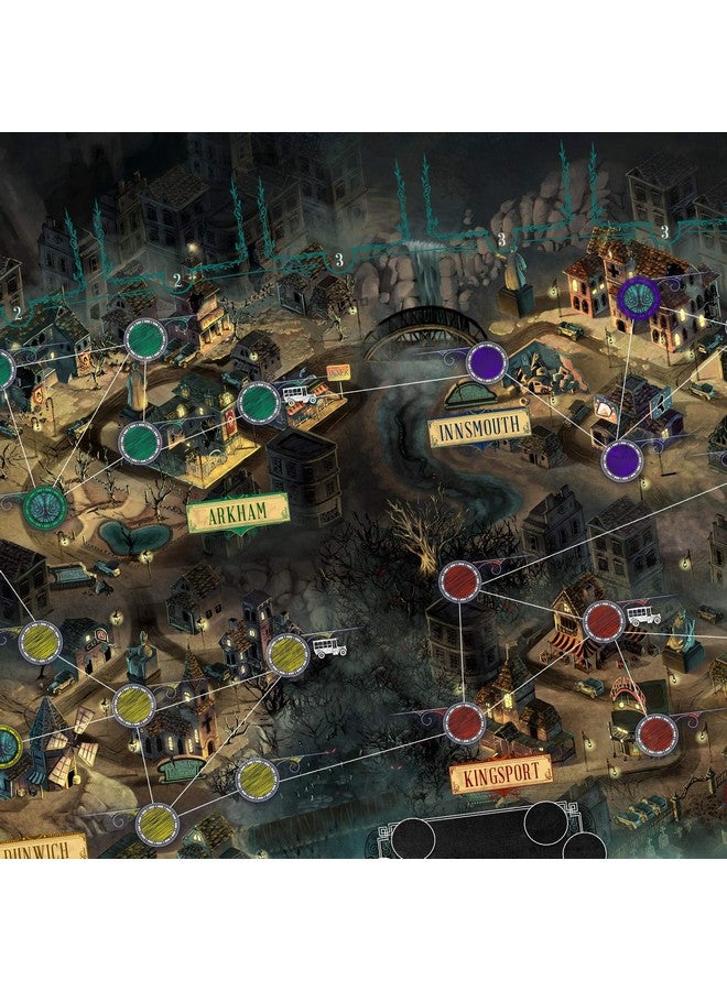 Z-Man Games Pandemic Reign of Cthulhu Board Game for Adults and Family | Cooperative | Ages 14+ | 2 to 4 players | Average Playtime 40 minutes | Made by Z-Man Games  - Image 3