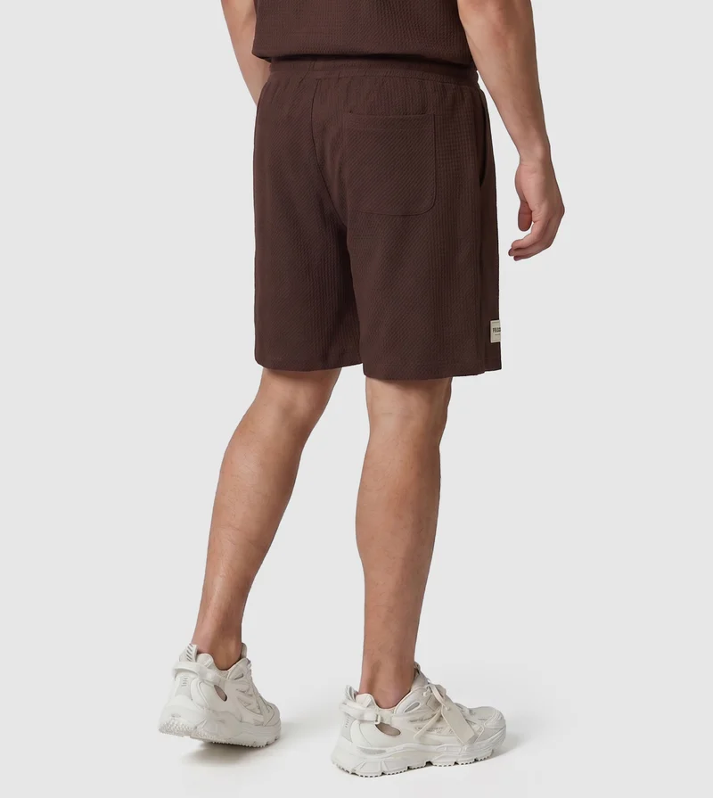 F5  KNIT SHORTS -BROWN for Men | Best Price UAE