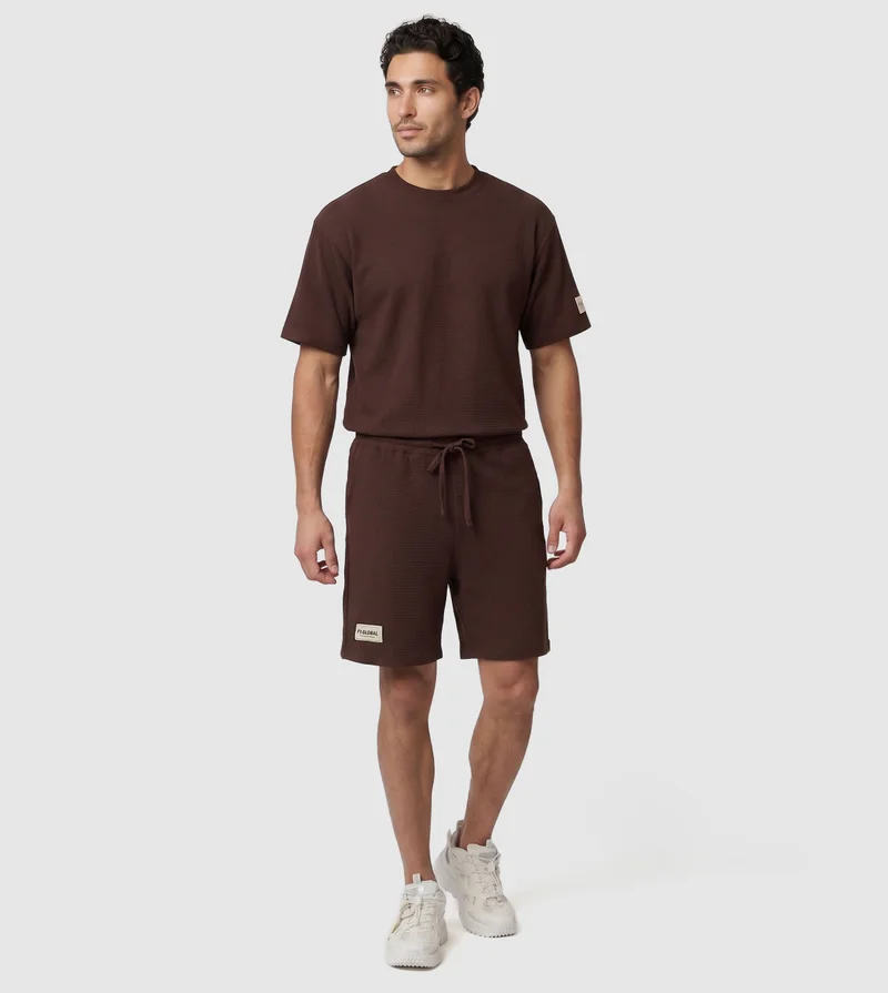 F5  KNIT SHORTS -BROWN for Men | Best Price UAE
