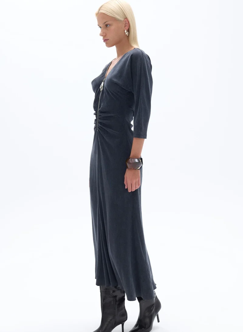 Nocturne Zipper Front Dress