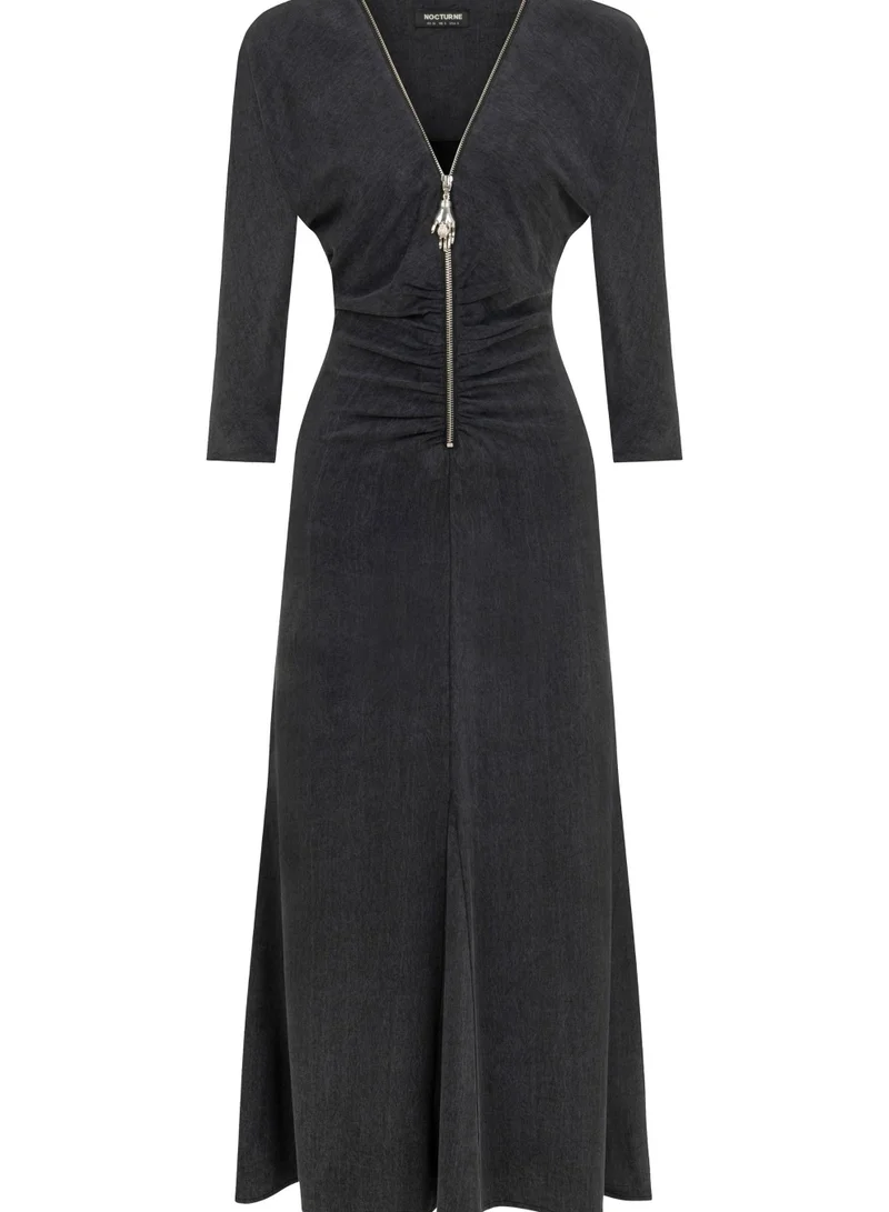 Nocturne Zipper Front Dress