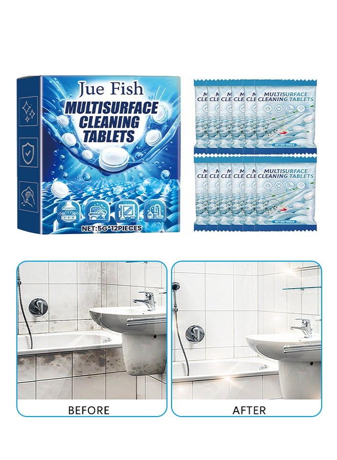 Washing Machine Cleaner Effervescent Tablets 5g 12pcs Washing Machine Cleaner Effervescent Tablets Washing Machine Cleaner  - Image 2