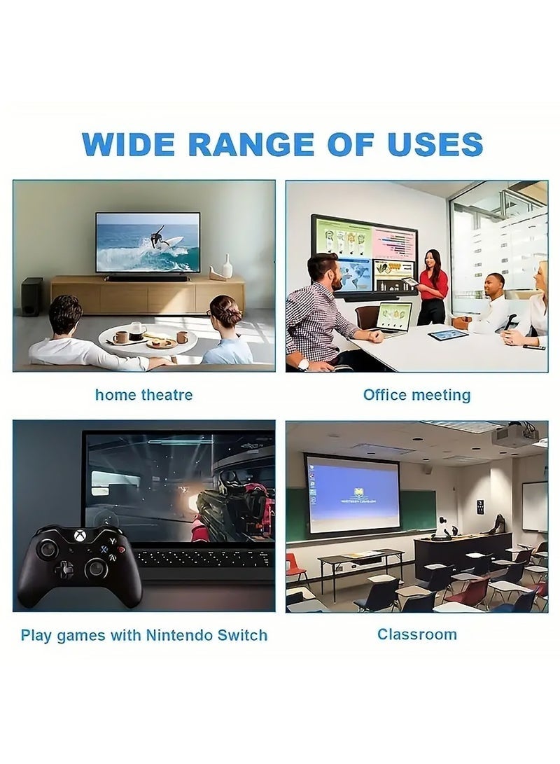 كيلا كابل HDMI 2.1 بدقة 8K بطول 3 أمتار، كابل HDMI عالي السرعة 48 جيجابت في الثانية 8K بتردد 60 هرتز، 4K بتردد 240 هرتز/144 هرتز/120 هرتز، يدعم eARC/Dolby/HDR 10+/HDCP 2.2&2.3، متوافق مع PS5/Xbox Series X/Samsung/LG 8K TV/المسرح المنزلي - Image 4