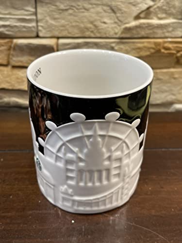 STARBUCKS London Mug with Relief Design Height 10.5 cm Diameter 9.3 cm Stoneware Dishwasher and Microwave Safe - Image 2