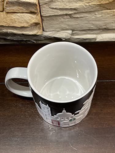 STARBUCKS London Mug with Relief Design Height 10.5 cm Diameter 9.3 cm Stoneware Dishwasher and Microwave Safe - Image 4