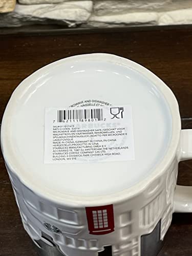 STARBUCKS London Mug with Relief Design Height 10.5 cm Diameter 9.3 cm Stoneware Dishwasher and Microwave Safe - Image 5
