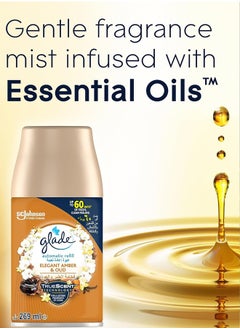Glade Glade Automatic Spray Holder With Elegant Amber & Oud Air Freshener  - Image 2