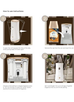 Glade Glade Automatic Spray Holder With Elegant Amber & Oud Air Freshener  - Image 5