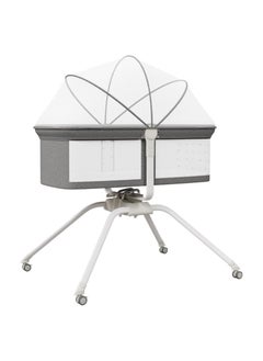 Gonice Gonice 3 in 1 Rocking Bassinet & Baby Bassinet Bedside Crib, One-Second Convert Travel Portable Bassinet Newborn Baby，Baby Cribs,Baby cradle,automatic rocking bed  - Image 1