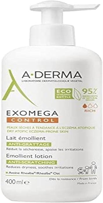 A-DERMA ADerma Exomega Control Milk Emollient 400 ml 