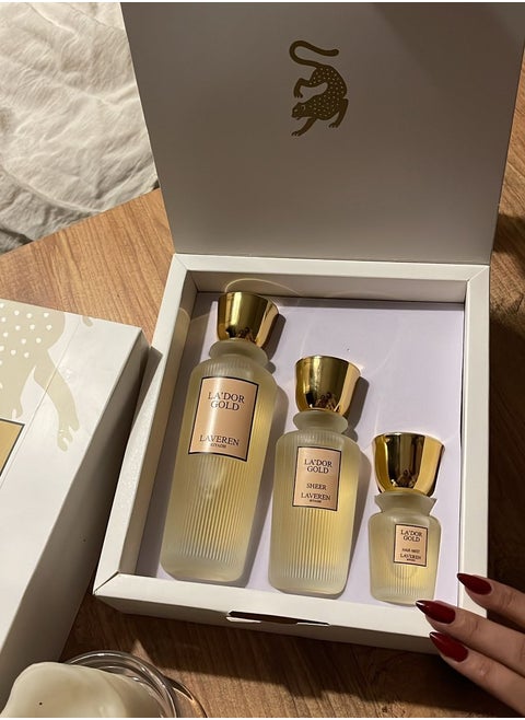 LADOR GOLD LAVEREN EDP 200ML+100ML+30ML