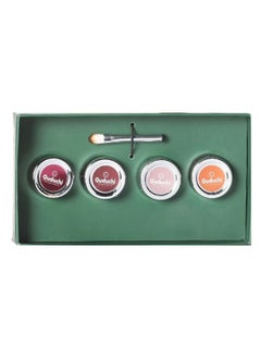 Ayurveda 3 in 1 Tint | Creme Tint for Lip, Cheek and Eye | 4 Shades - High Pigmentation and Lightweight | Hydrating and Moisturizing Formula | with Vitamin E, Castor Oil  and Three types of Wax | Free from Paraben, Mineral Oils, Silicones and Cruelty