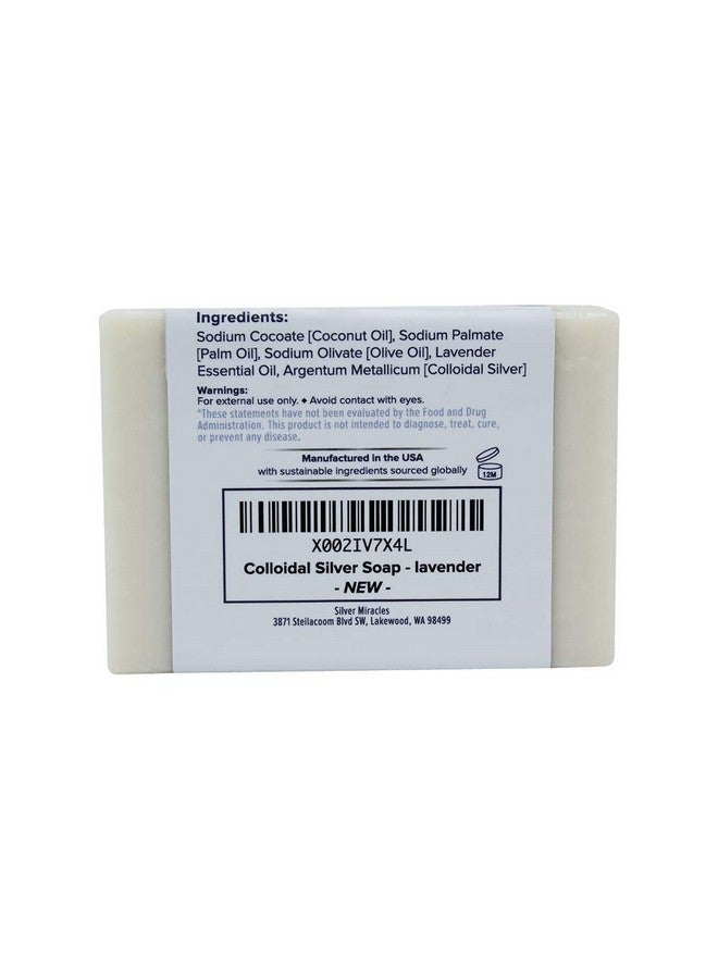 سيلفر ميراكيلز صابون الفضة الغروية من سيلفر ميراكلز مع اللافندر - Image 2