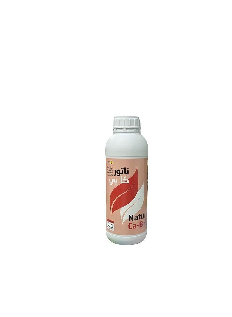 Natur Natur Ca-B Complex Liquid Fertilizer with Calcium & Boron 1L is a Specialized Nutrient Solution Designed to Provide Essential Calcium and Boron to Plants Promoting Strong Growth Healthy Development and Improved Resistance Against Environmental Stresses.  - Image 1