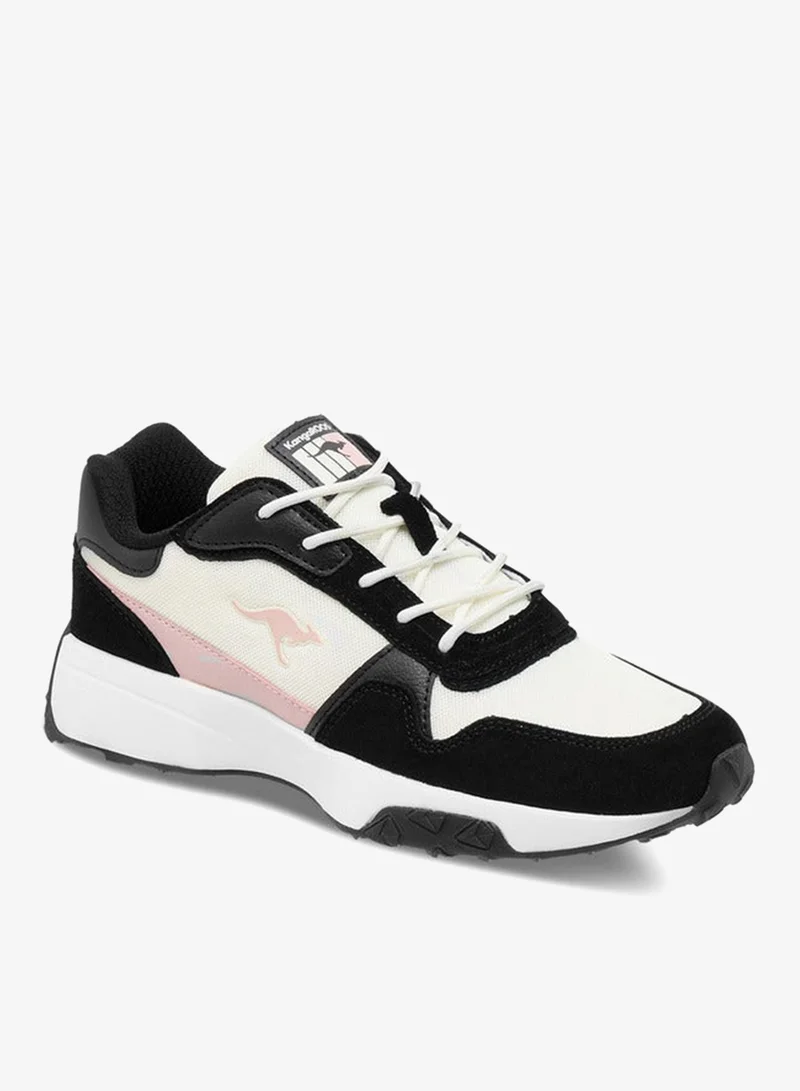 kangaROOS Women's Panelled Lace-Up Sports Shoes