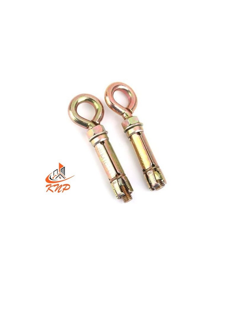 KNP GI Fix Bolt With Eye Hook M6 10 PCS  - Image 1