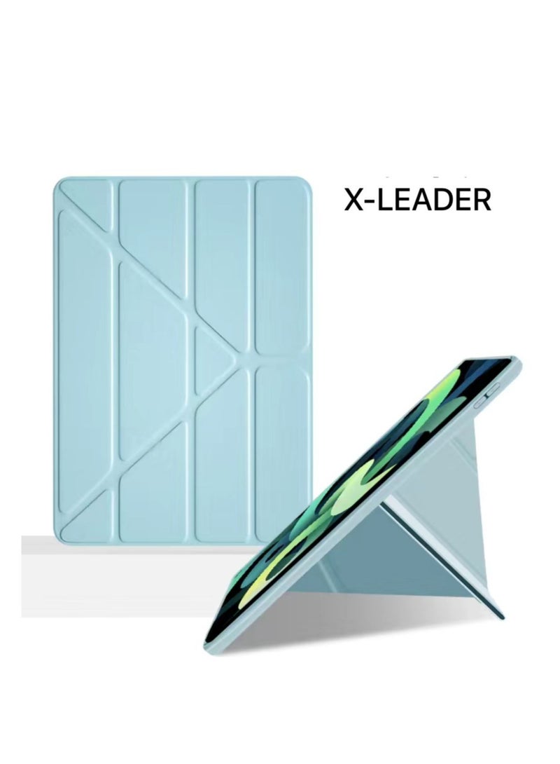 x-leader iPad 8 smart cover with MagSafe technology, with multiple patterns and positions, and resistant to shocks and scratches, 3 in 1  - Image 1