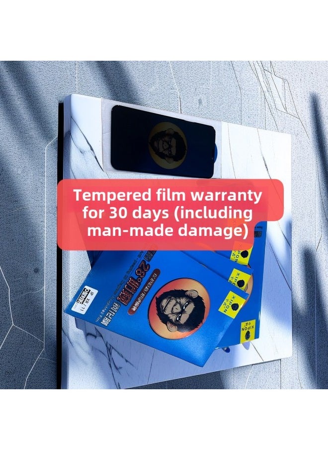 Generic Lixin For Apple 14propromax 12 Ten In One Packaging High Aluminum Full Screen Brand Toughened Film-Color:1 Anti-peep XIPIN Folded Electroplating Anti-peep (warranty 30 Days)-Dimensions:Apple 13ProMAX/14PLUS  - Image 1