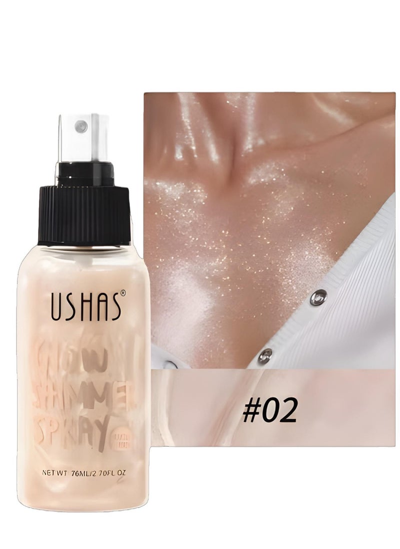 Ushas - Highlighter Glitter Face & Body Highlighter - Image 1