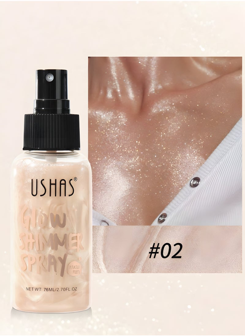 Ushas - Highlighter Glitter Face & Body Highlighter - Image 1