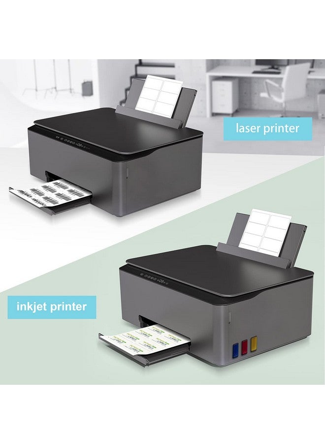 Methdic Shipping Labels 2"×4" 300 Labels Sticker Paper For Laser/Ink Jet Printer Mailing Labels 8.5"*11" White 10 Per Sheet - Image 3