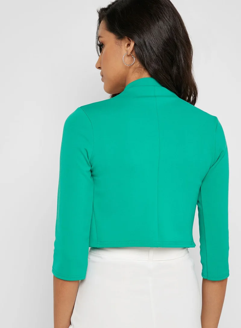 QUIZ Cropped  Jacket