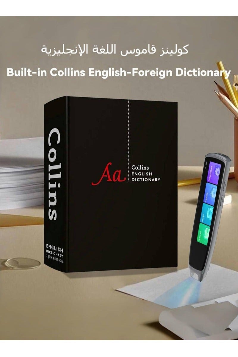 iFLYTEK Scanning Translation Pen, Smart Dictionary Pen with Built-in Collins Dictionary, Support Multilingual Translation & Pronunciation Guide, Suitable for Language Learning - Image 4