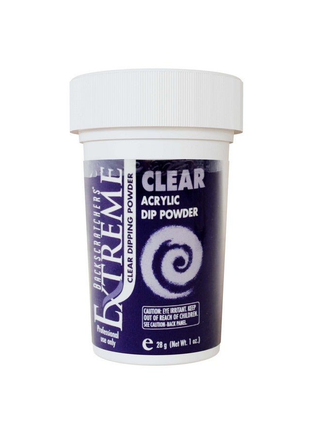 BACKSCRATCHERS Extreme Acrylic Dipping Powder Clear 1 Oz. - Image 1