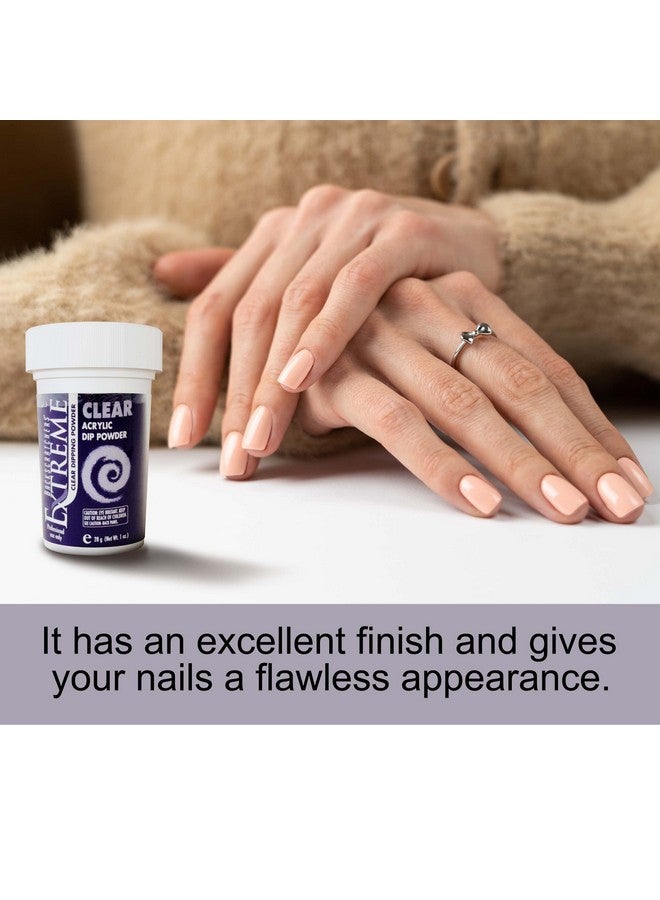 BACKSCRATCHERS Extreme Acrylic Dipping Powder Clear 1 Oz. - Image 5